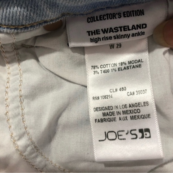 JOE’S The wasteland high rise skinny ankle jeans - Picture 8 of 13